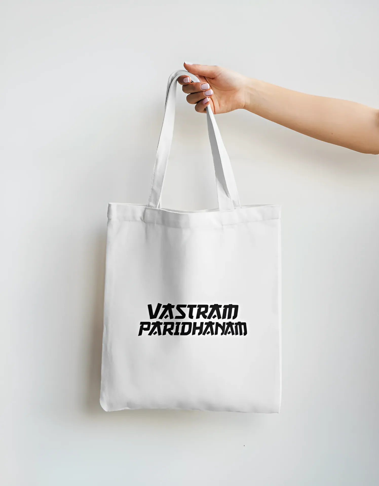 Vastram Paridhanam Tote Bag Non Zipper