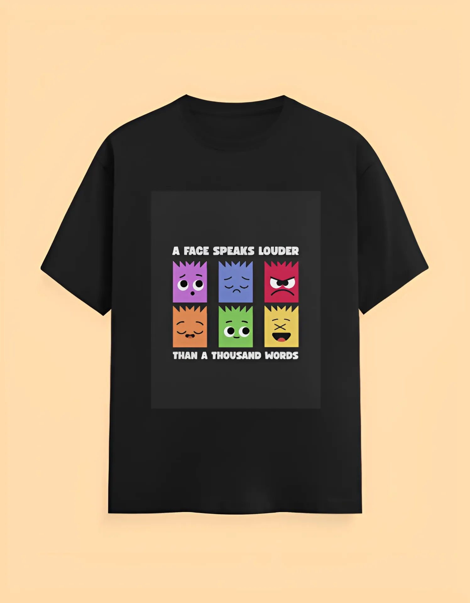 Six Face Classic Tshirt (SMALL)