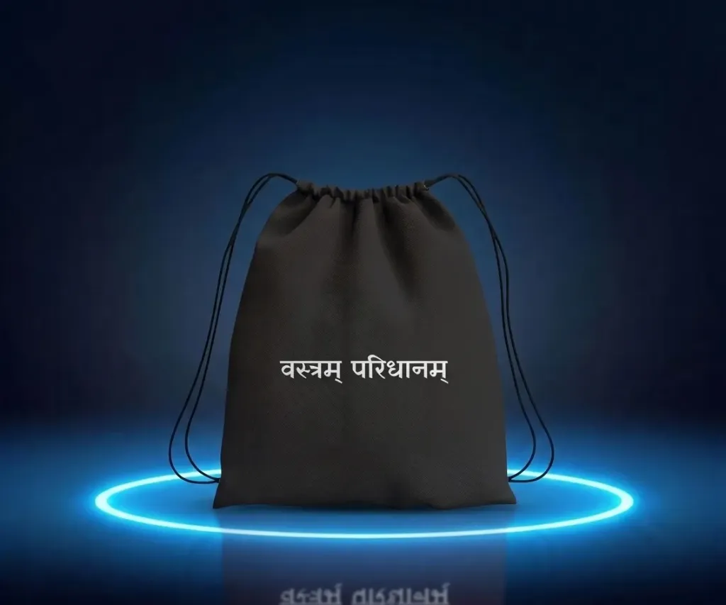 Vastram Paridhanam DrawString Bag