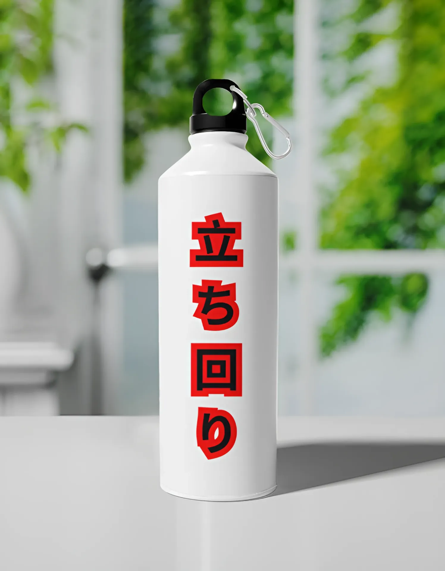 Fighting Text Sipper Bottle