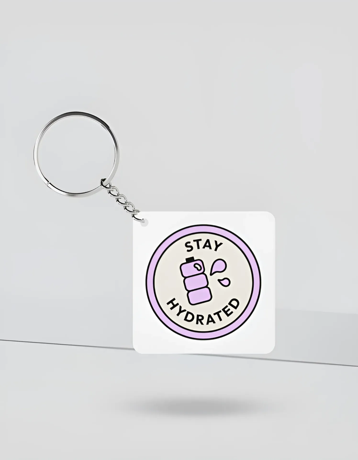 Stay Hydrated Keychain
