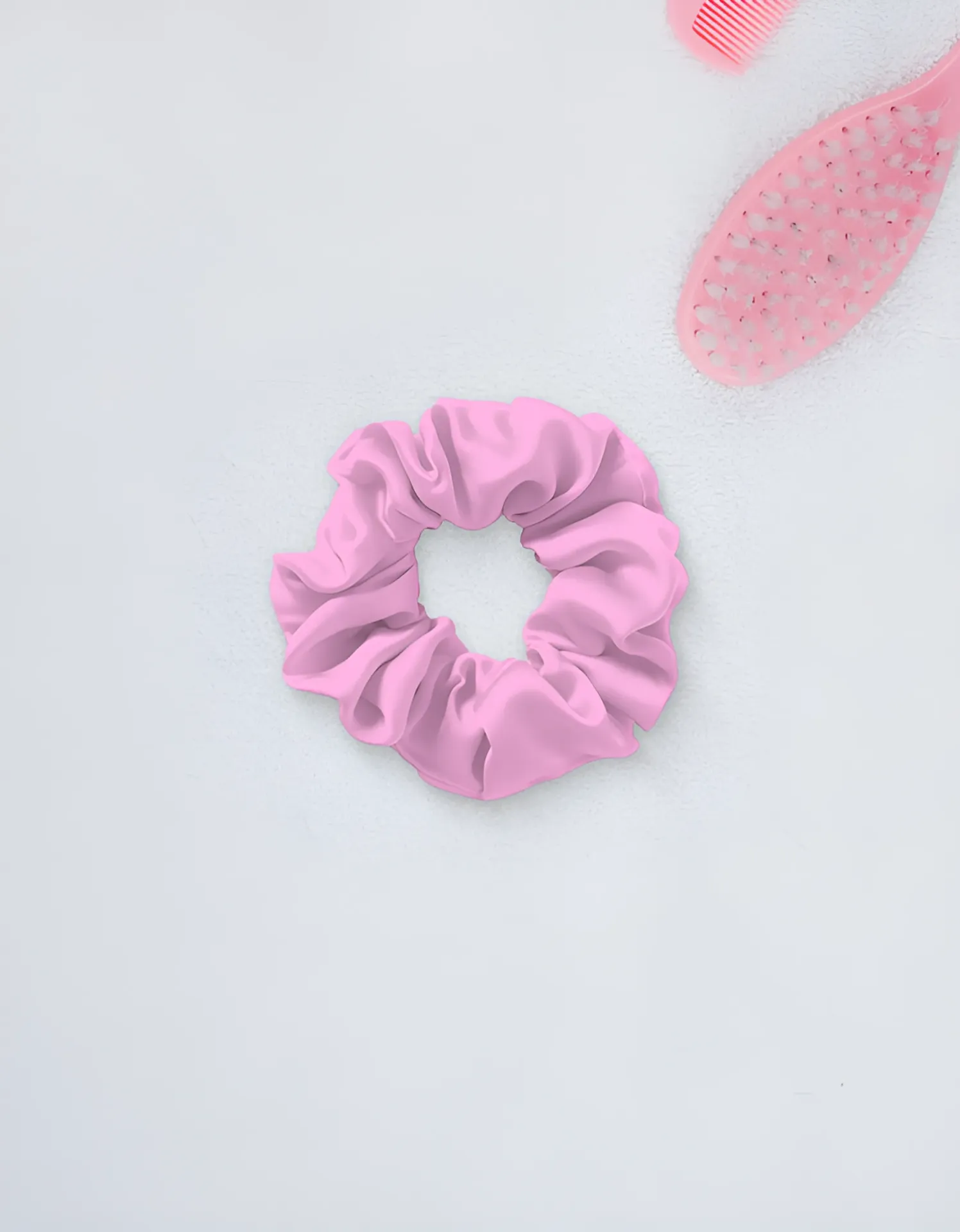 Baby Pink Scrunchies